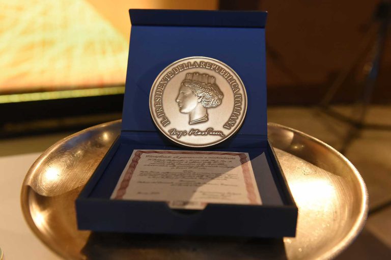 La medaglia del Presidente della Repubblica